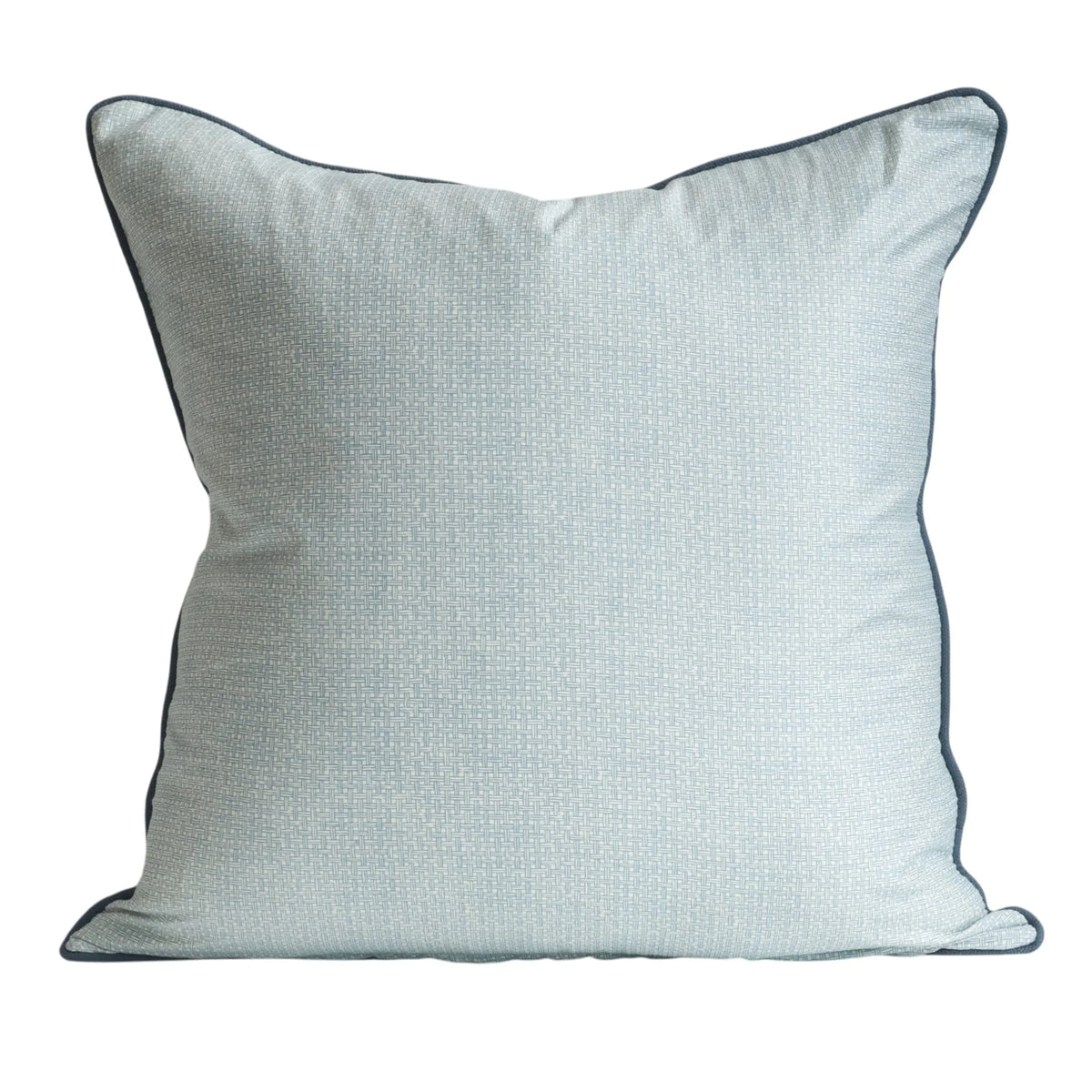 Blue & Green Wavy Stripe Cushion