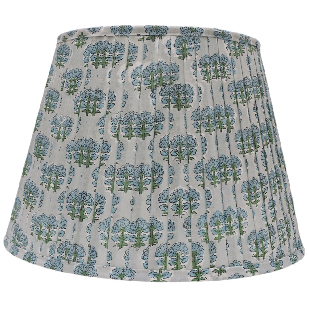 Blue Flower Motif Shade L