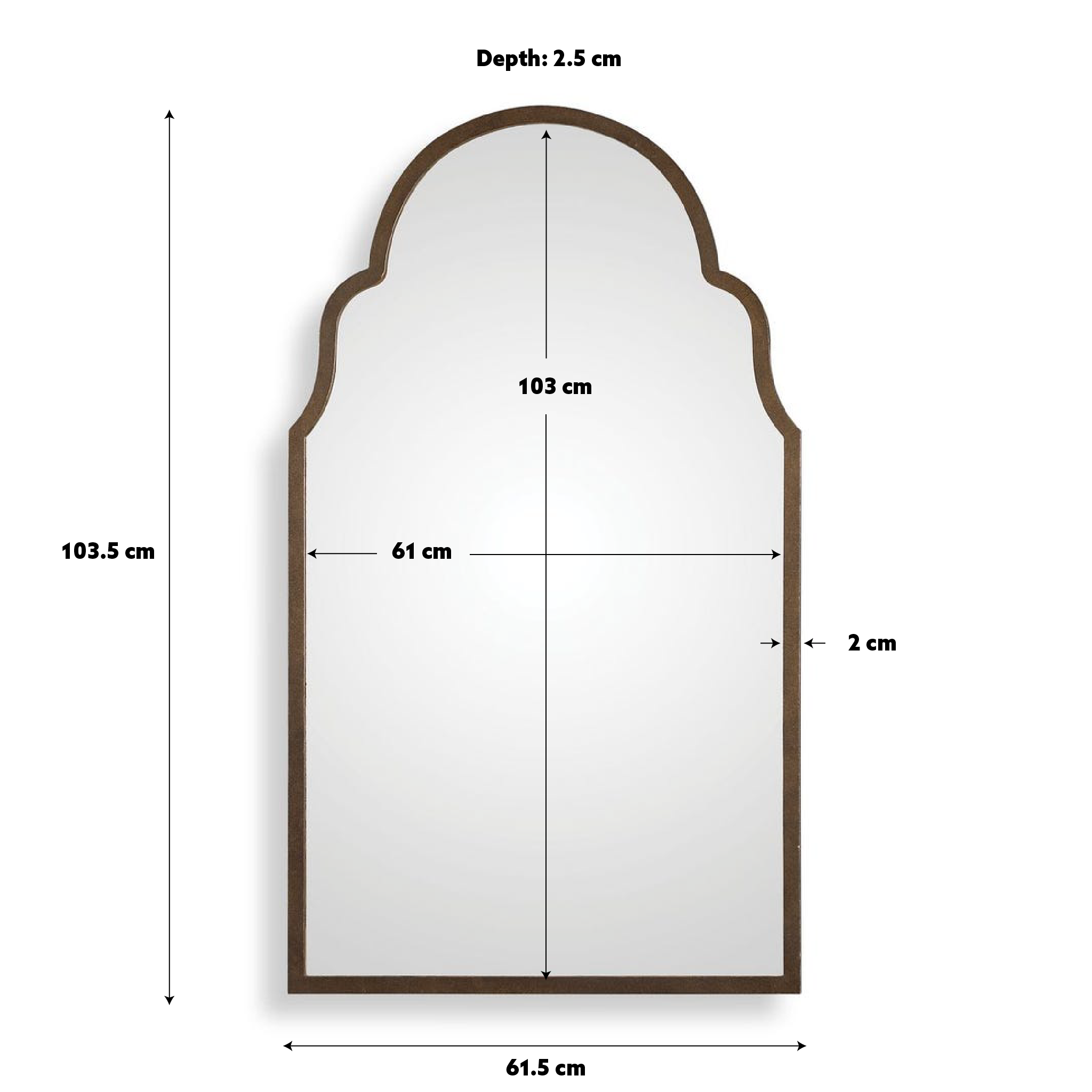 Brayden Arch Mirror