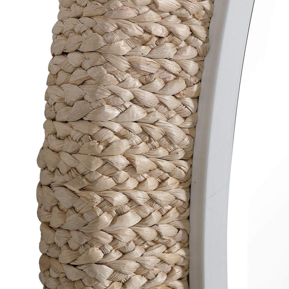 Carbet Woven Round Mirror