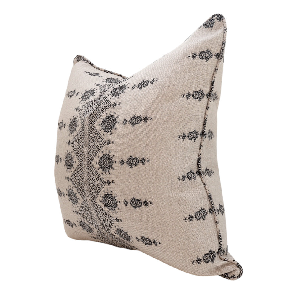Charcoal Star Outdoor Cushion