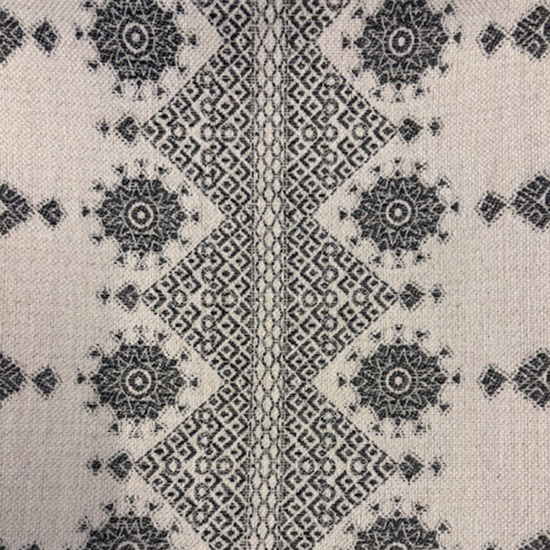 Charcoal Star Outdoor Cushion