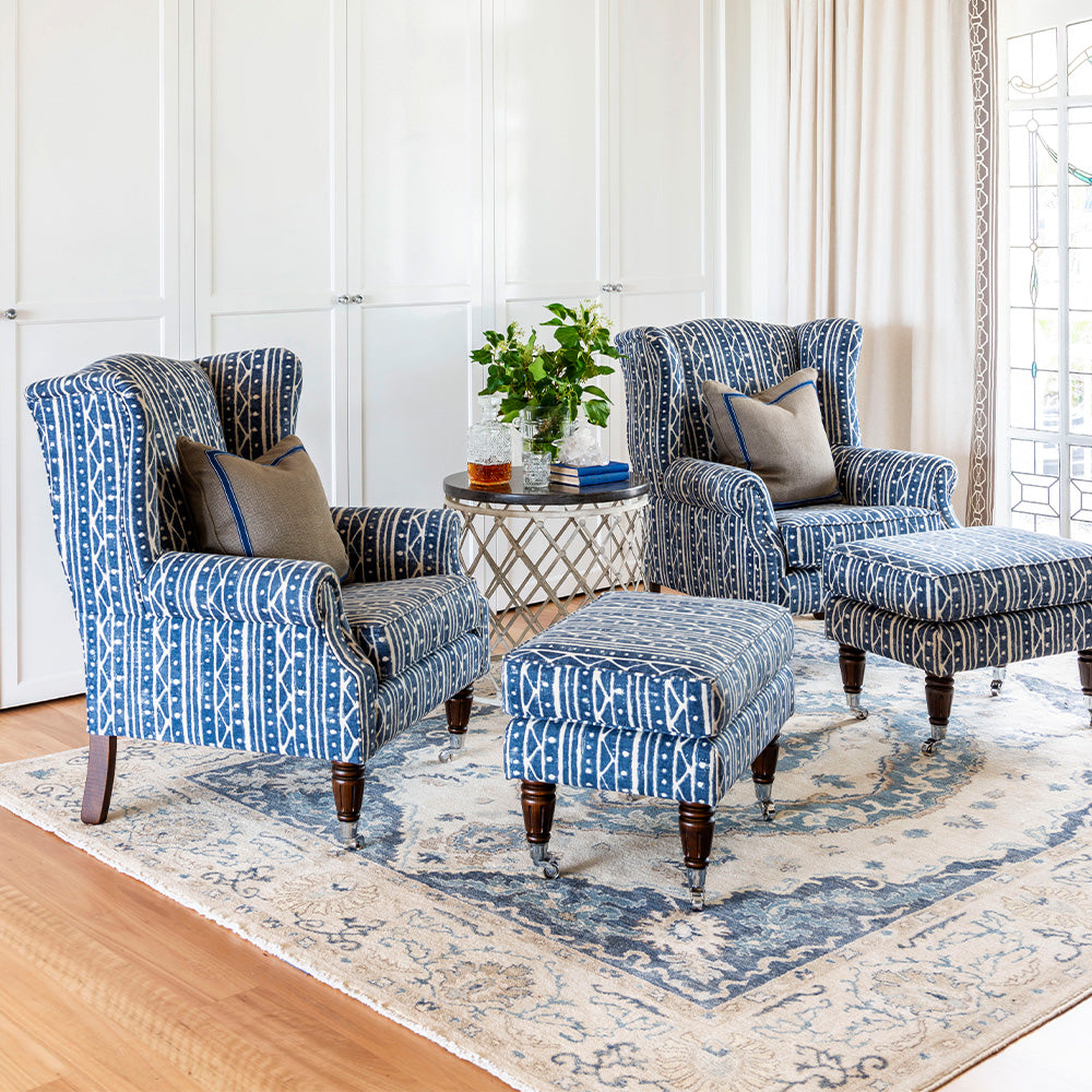 Classic Wingback Armchair