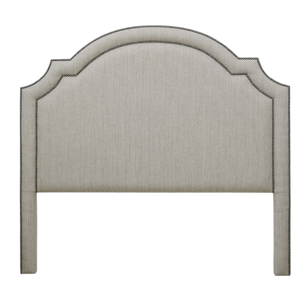 Eliza Bedhead Pumice with Antique Bronze Studs
