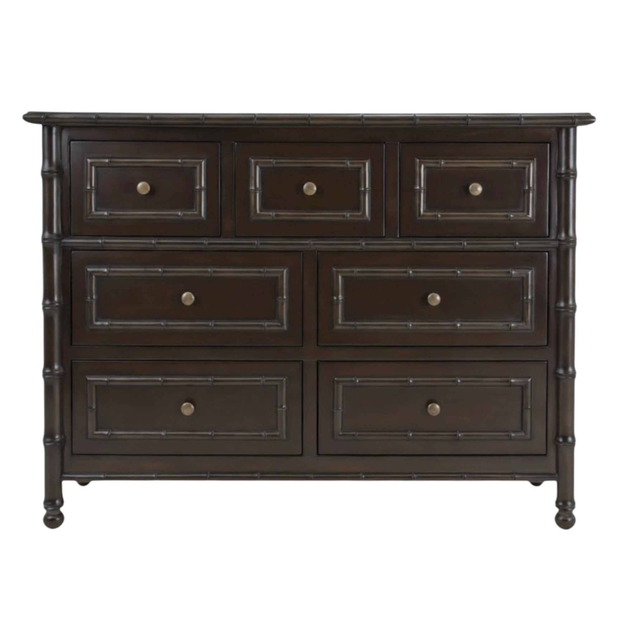 Faux Bamboo Chest of Drawers