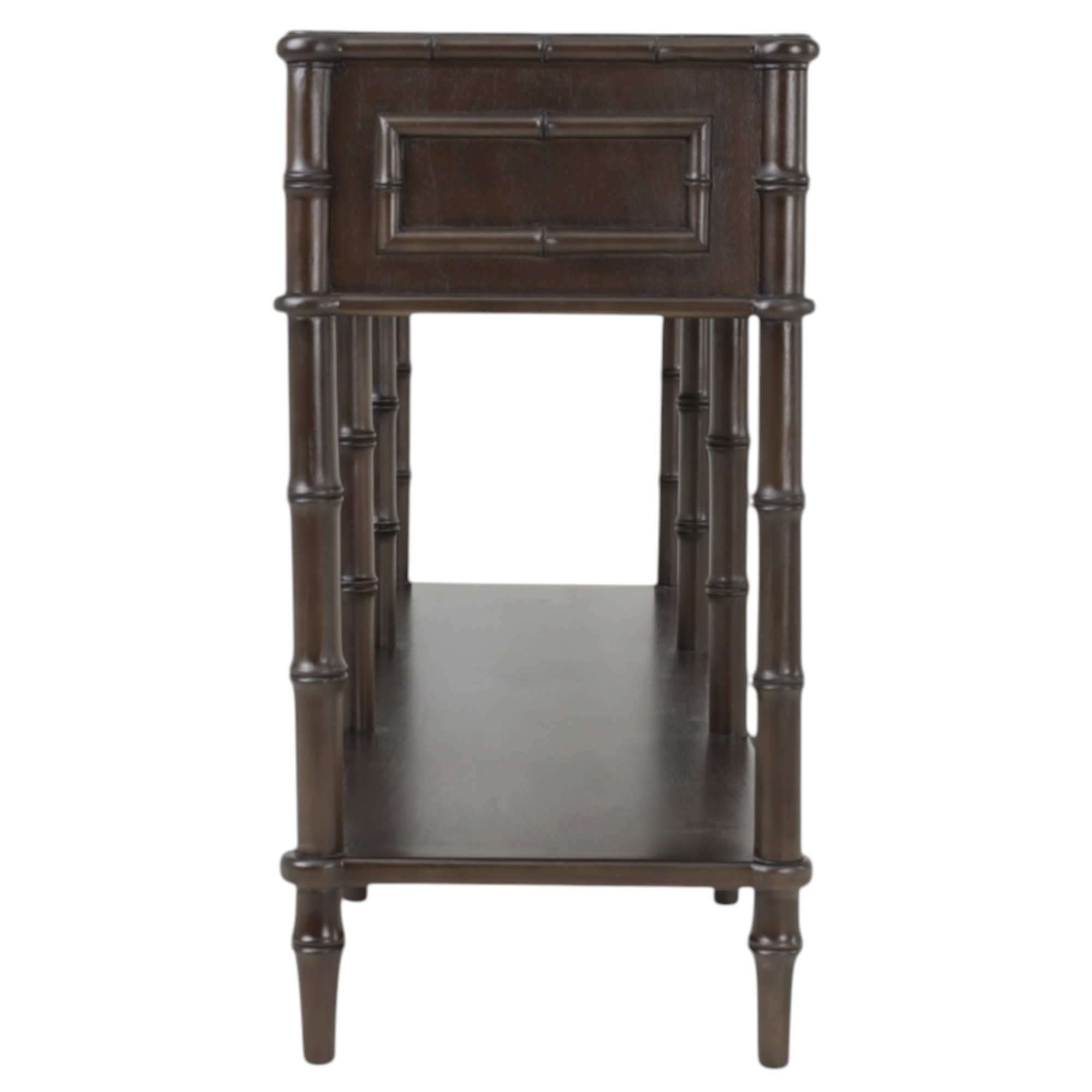 Faux Bamboo Long Console