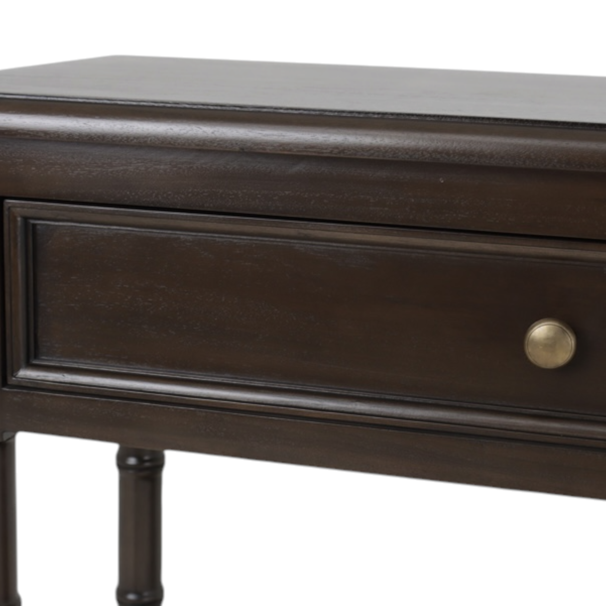 Faux Bamboo Console