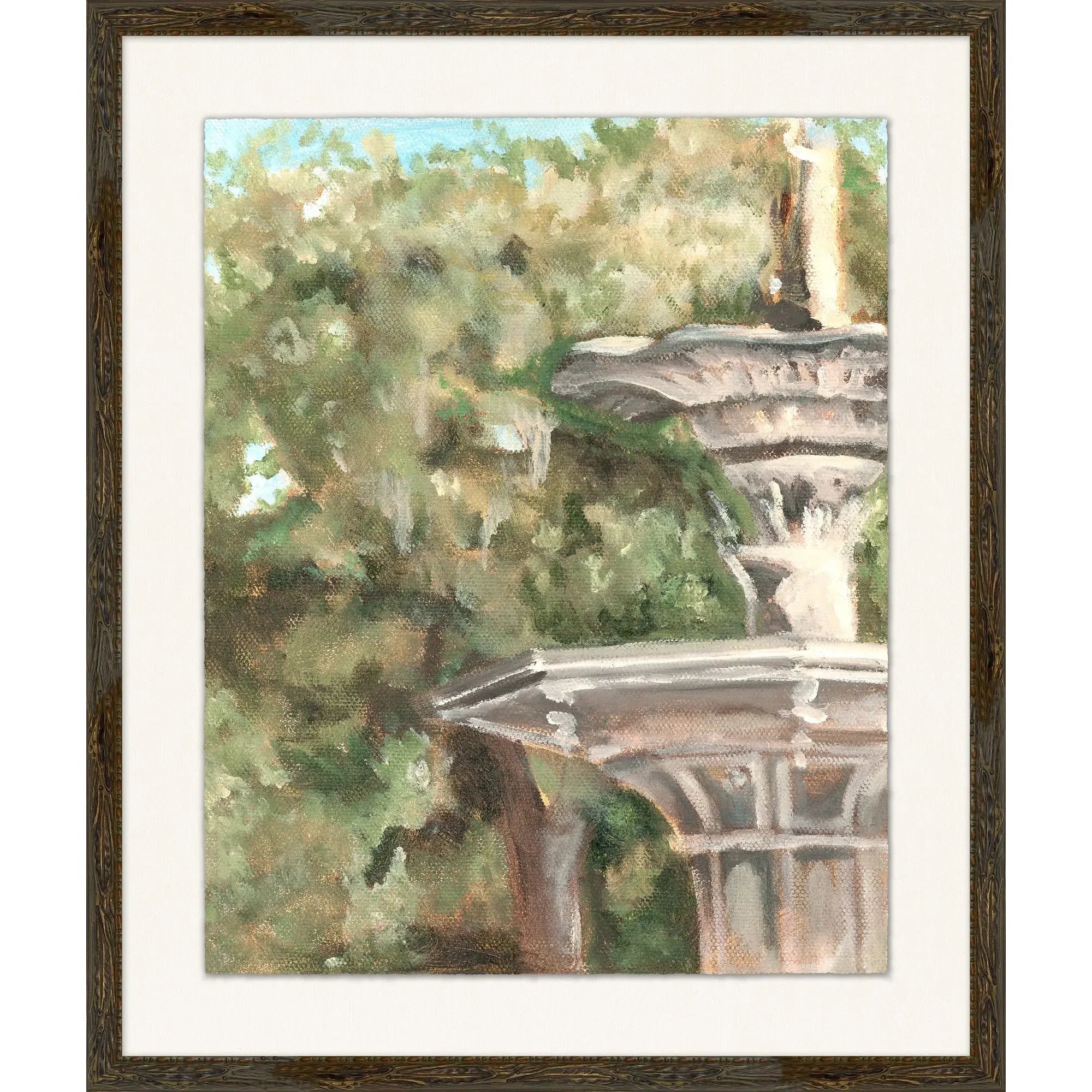 Fountain Study Print
