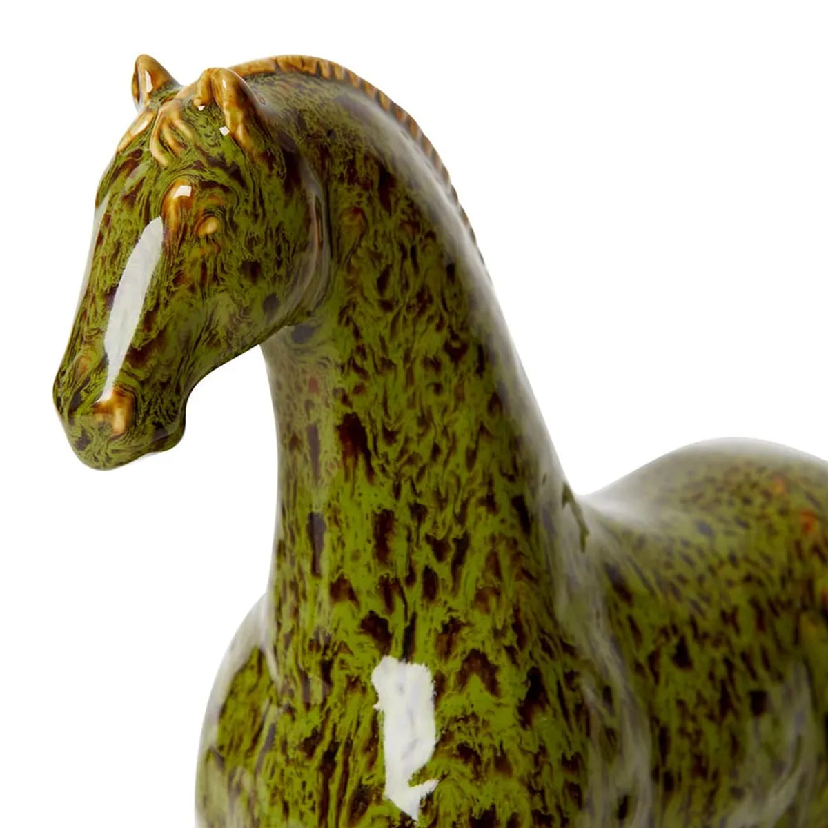 Marbled Green Horse
