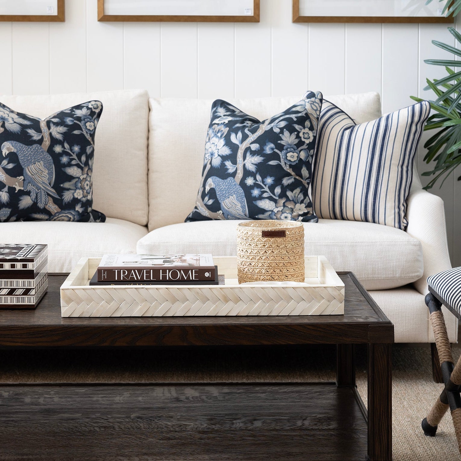 Herringbone Bone Tray