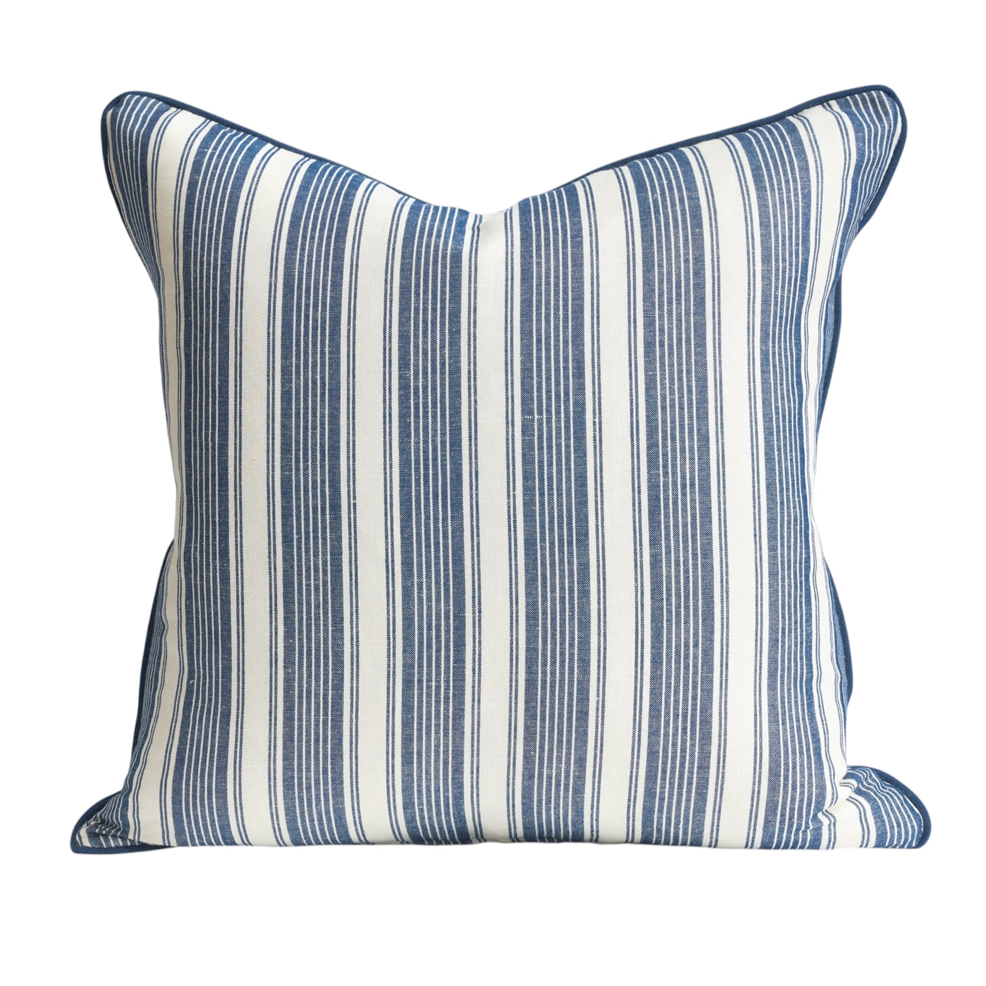 Jamie Blue Stripe Cushion