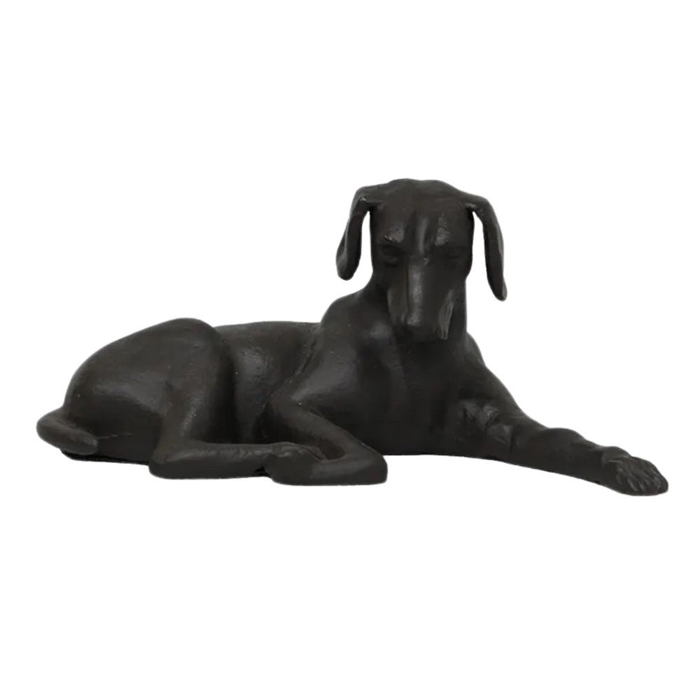 Laying Dog Sculpture