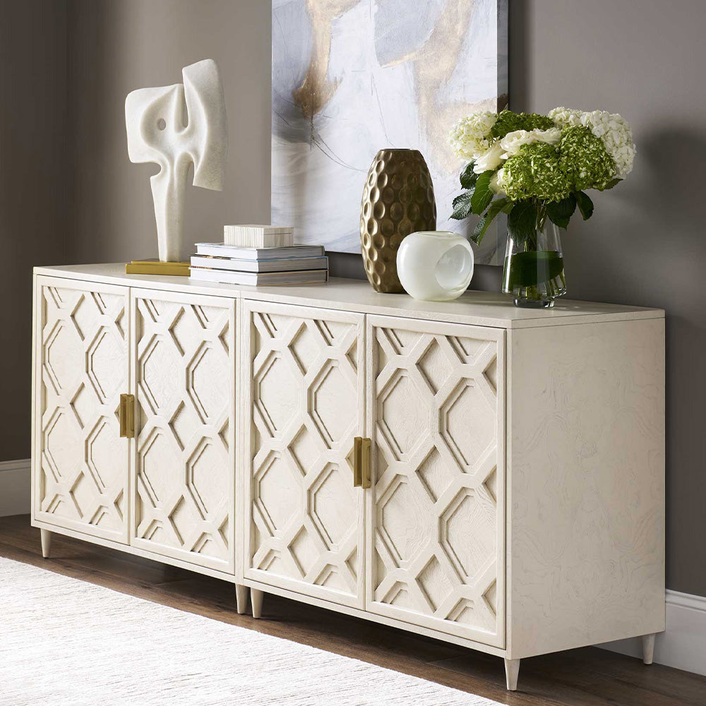 Leo Geometric 2 Door Cabinet