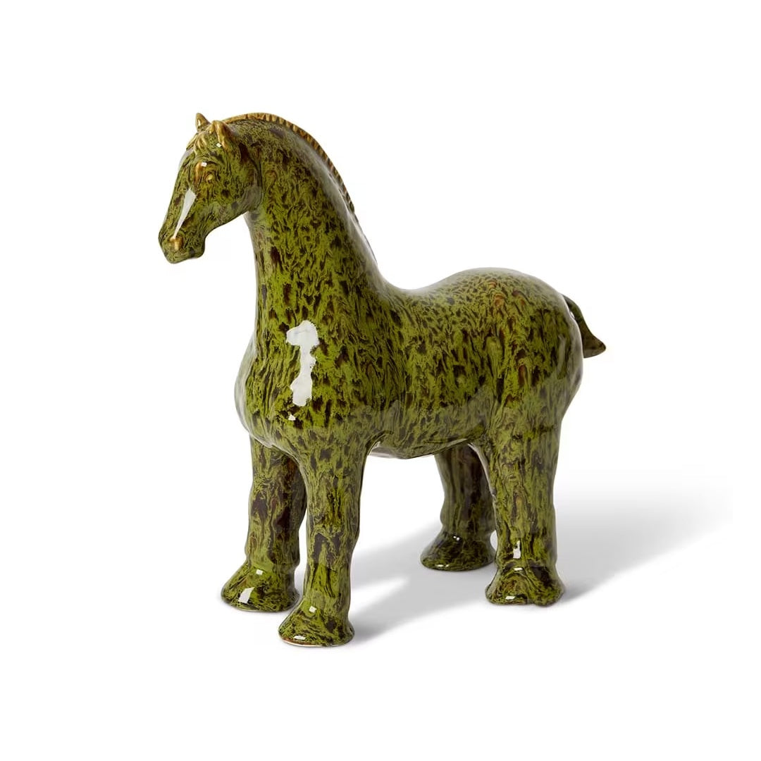Marbled Green Horse