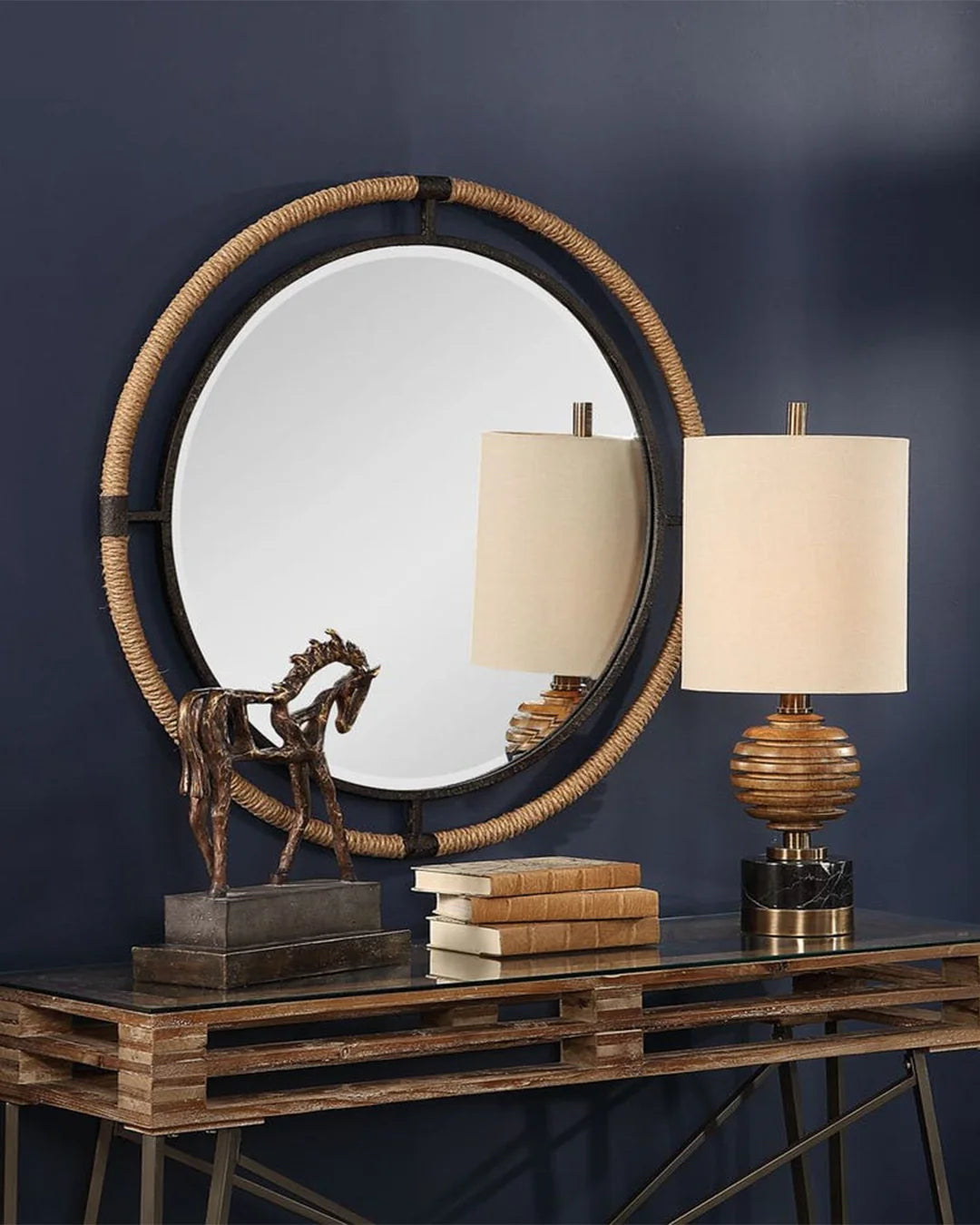 Melville Round Mirror