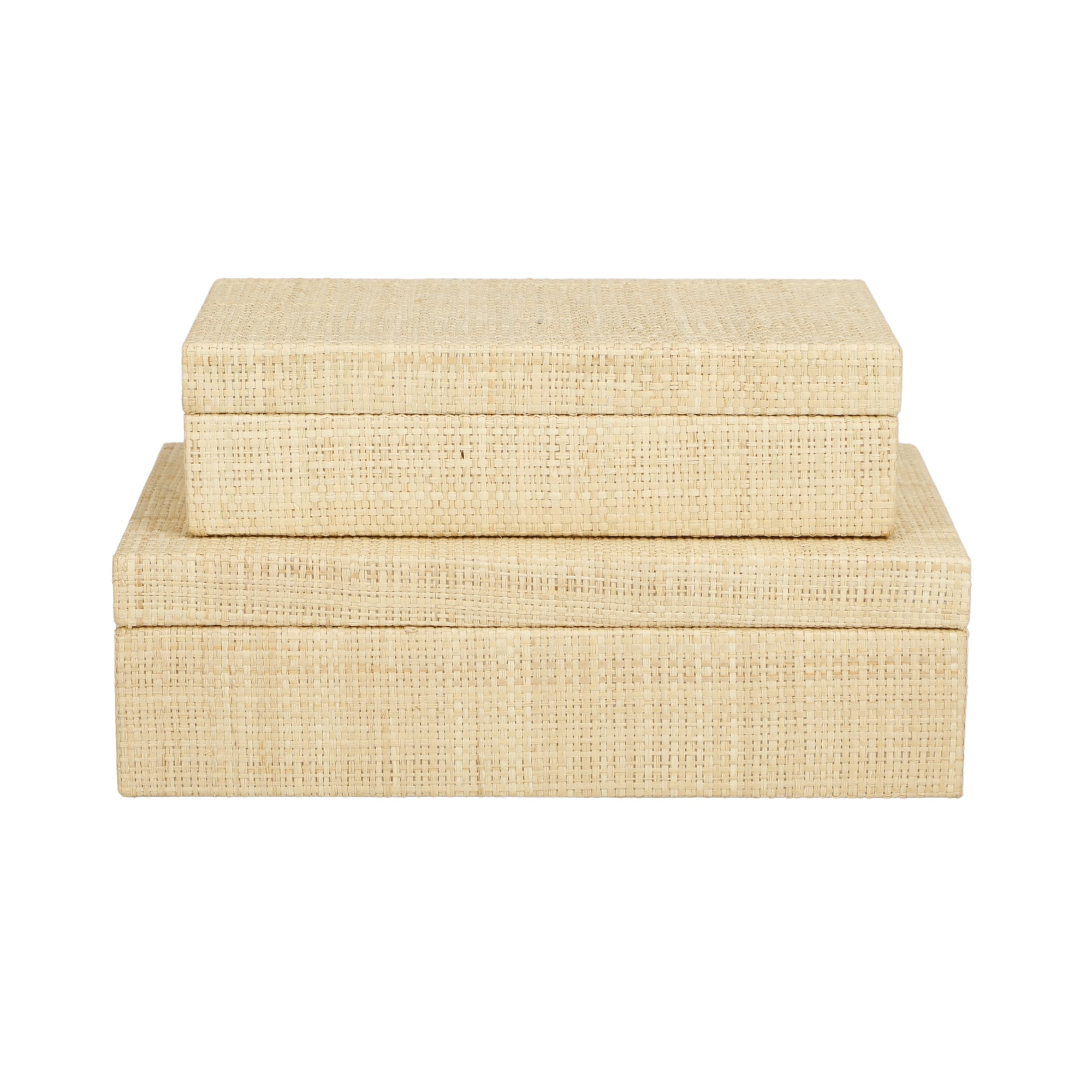 Natural Raffia Box