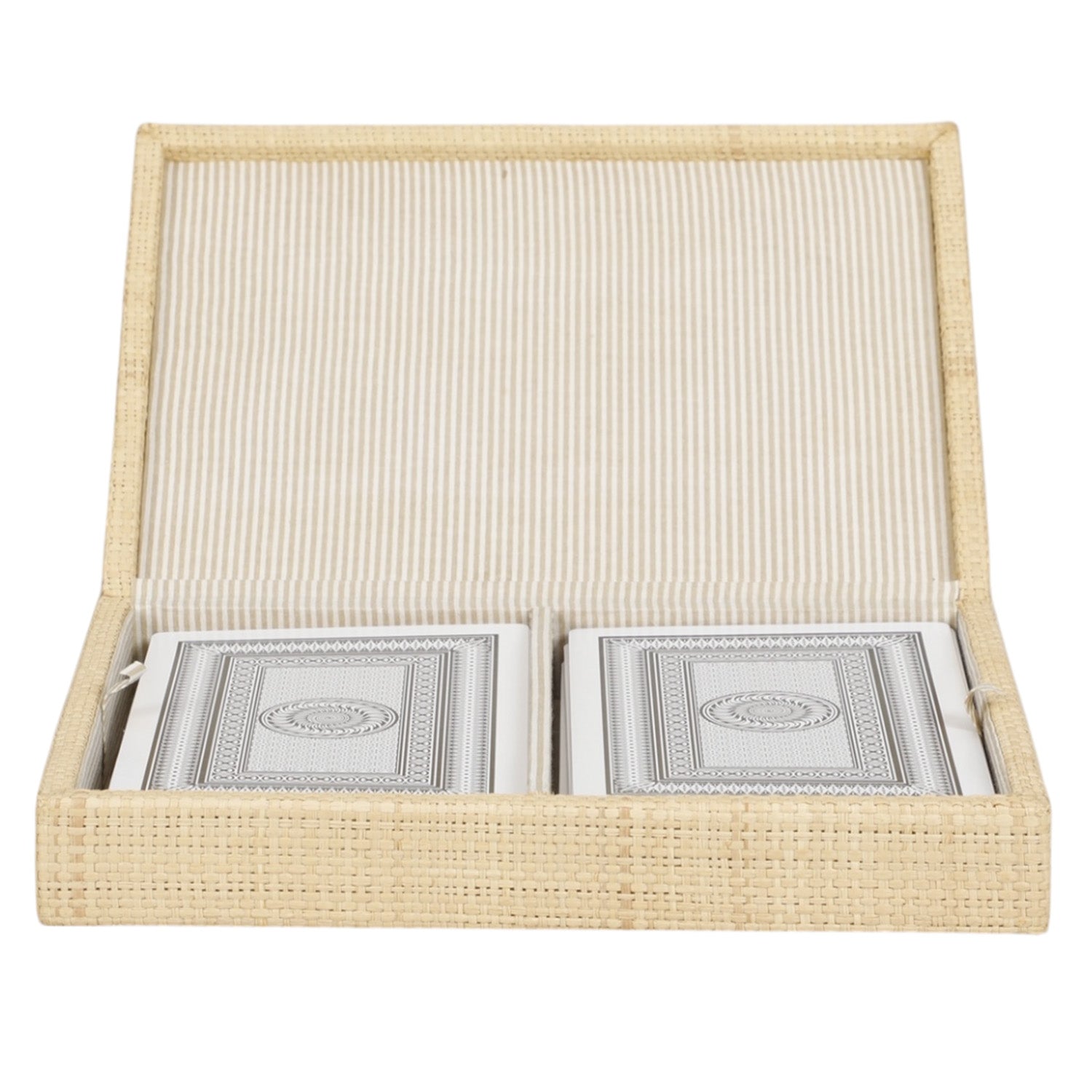 Natural Raffia Card Box