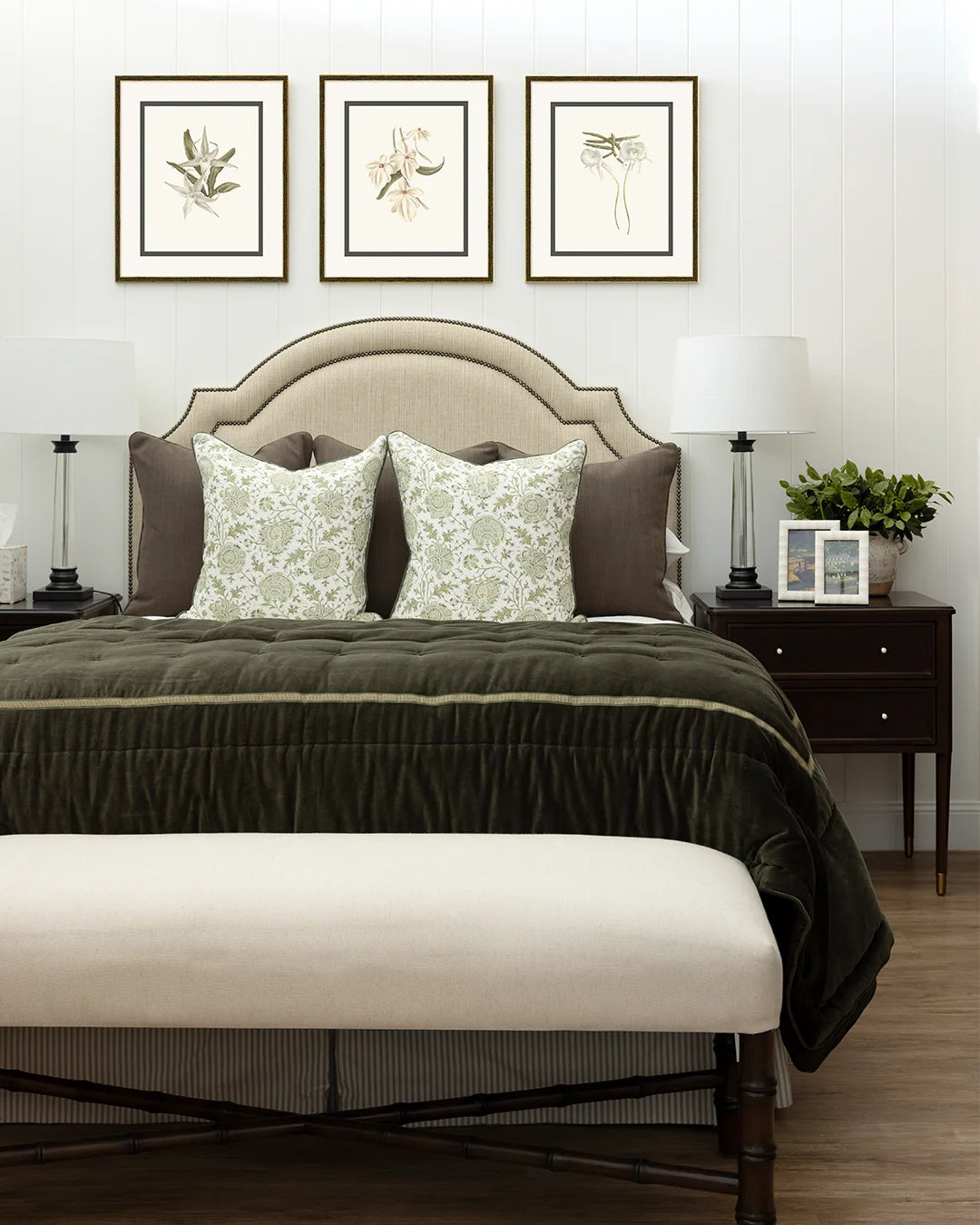 Ivy Floral Cushion