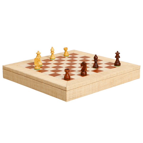 Raffia Chess Set