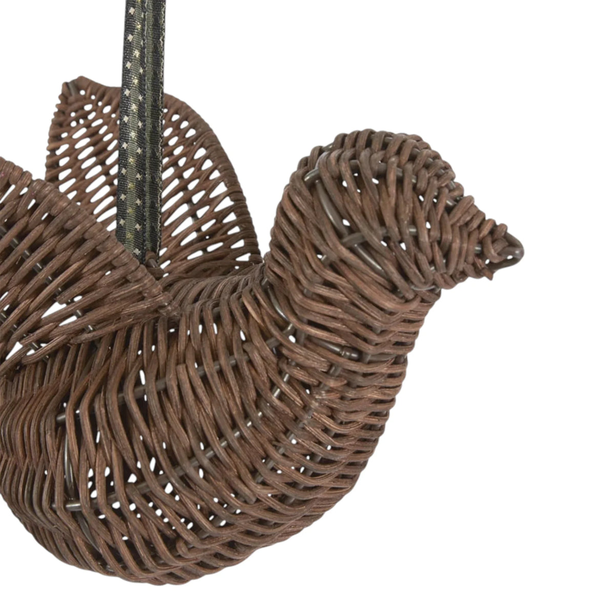 Rattan Dove Ornament