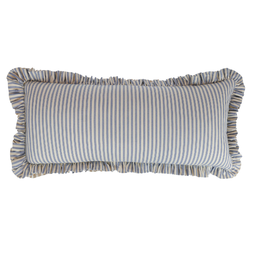 Seamist Ruffled Lumbar Cushion