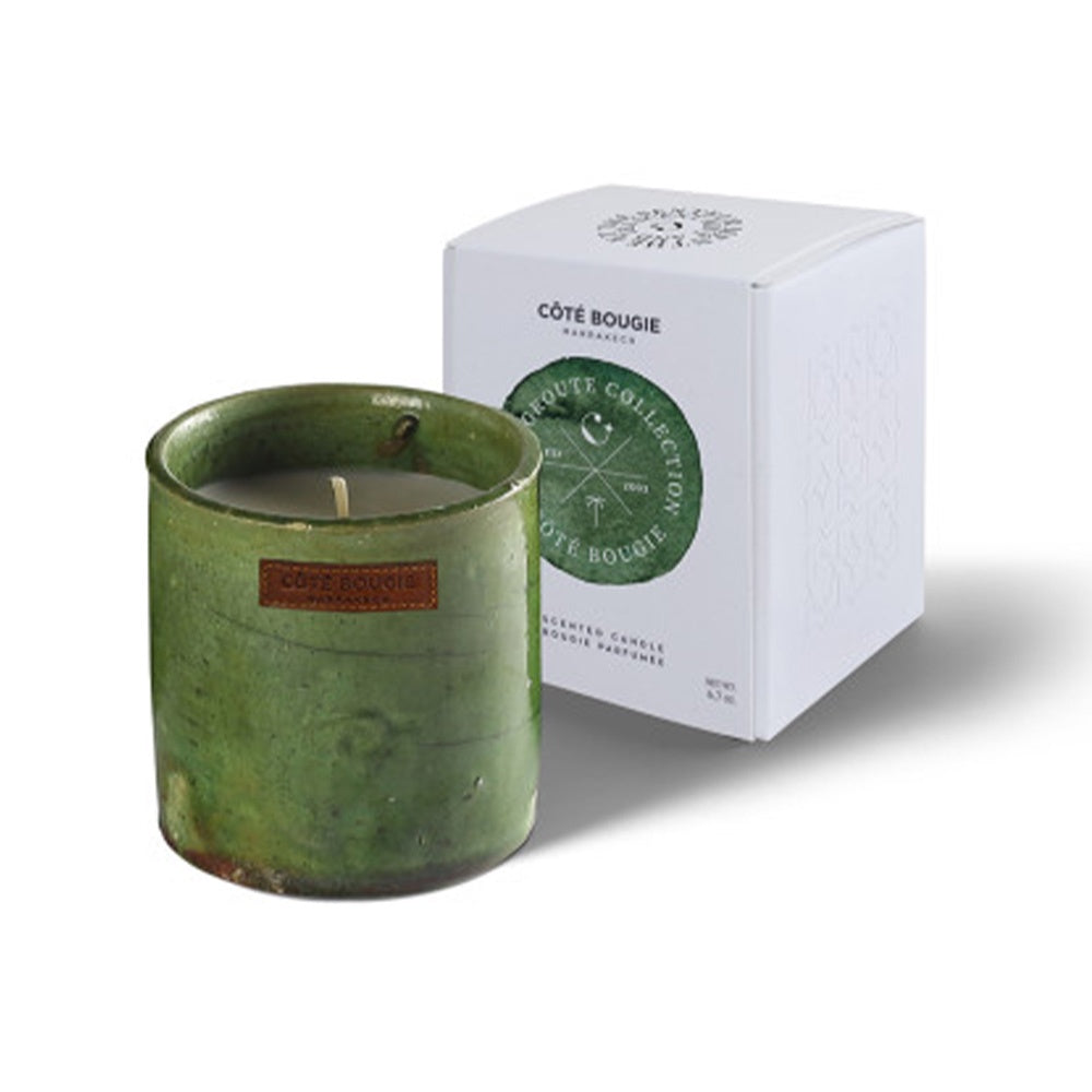 Tamegrout Green Candle - Mint and Tea S