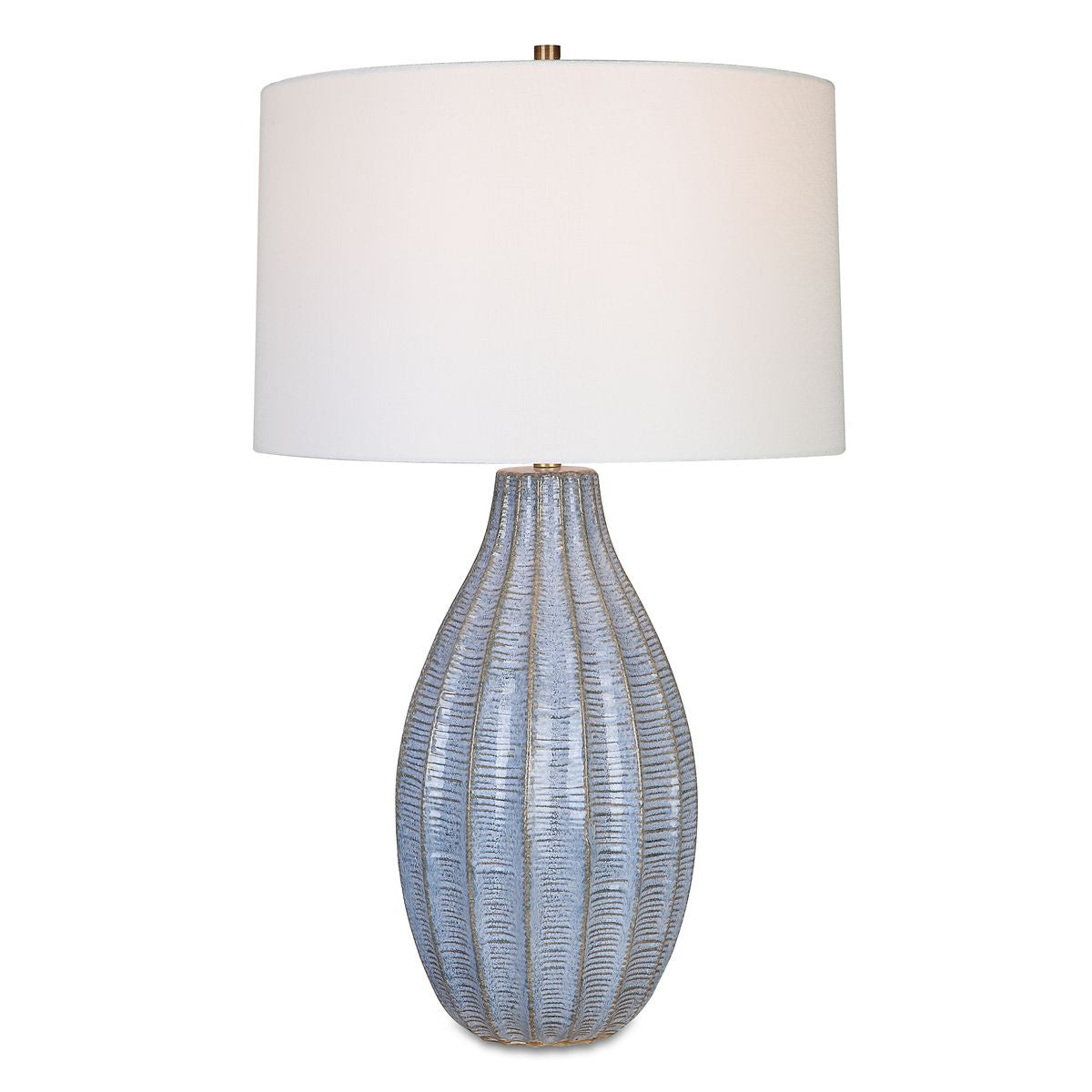 Veston Blue Table Lamp