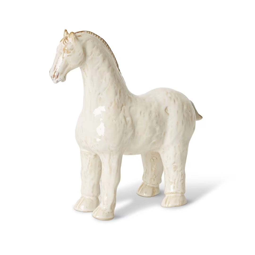 White Horse Sculpture