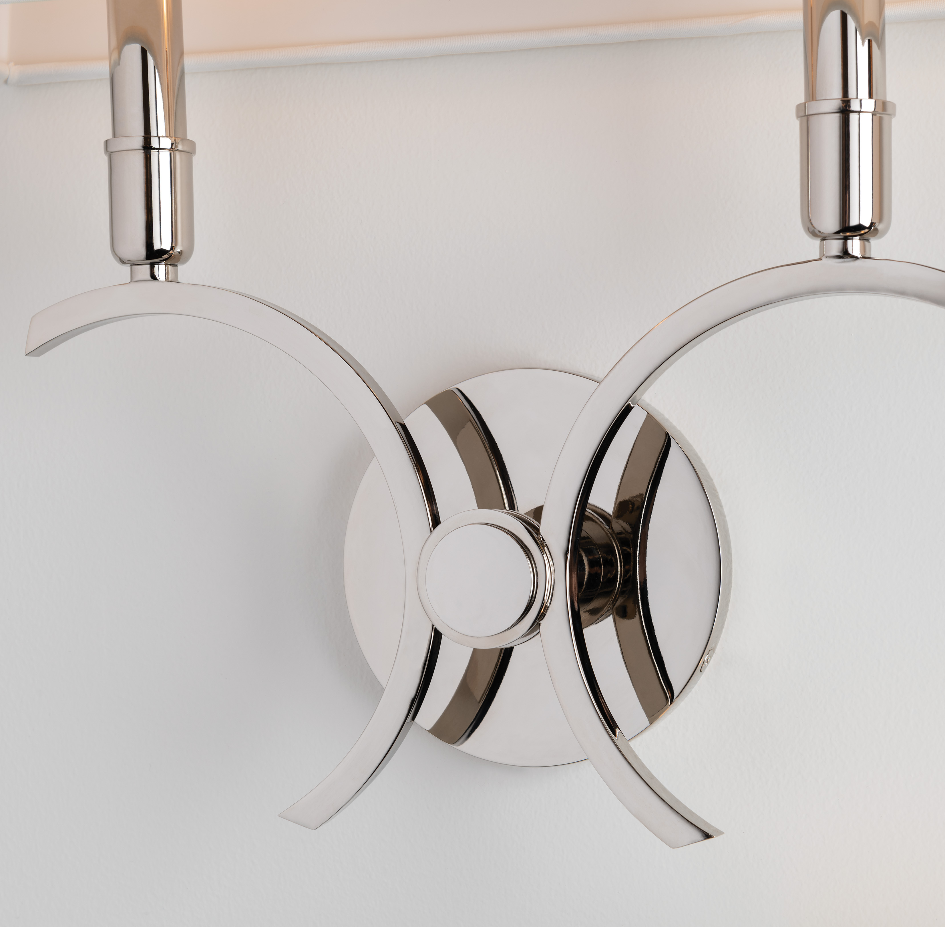 Gwen wall sconce-Polished Nickel