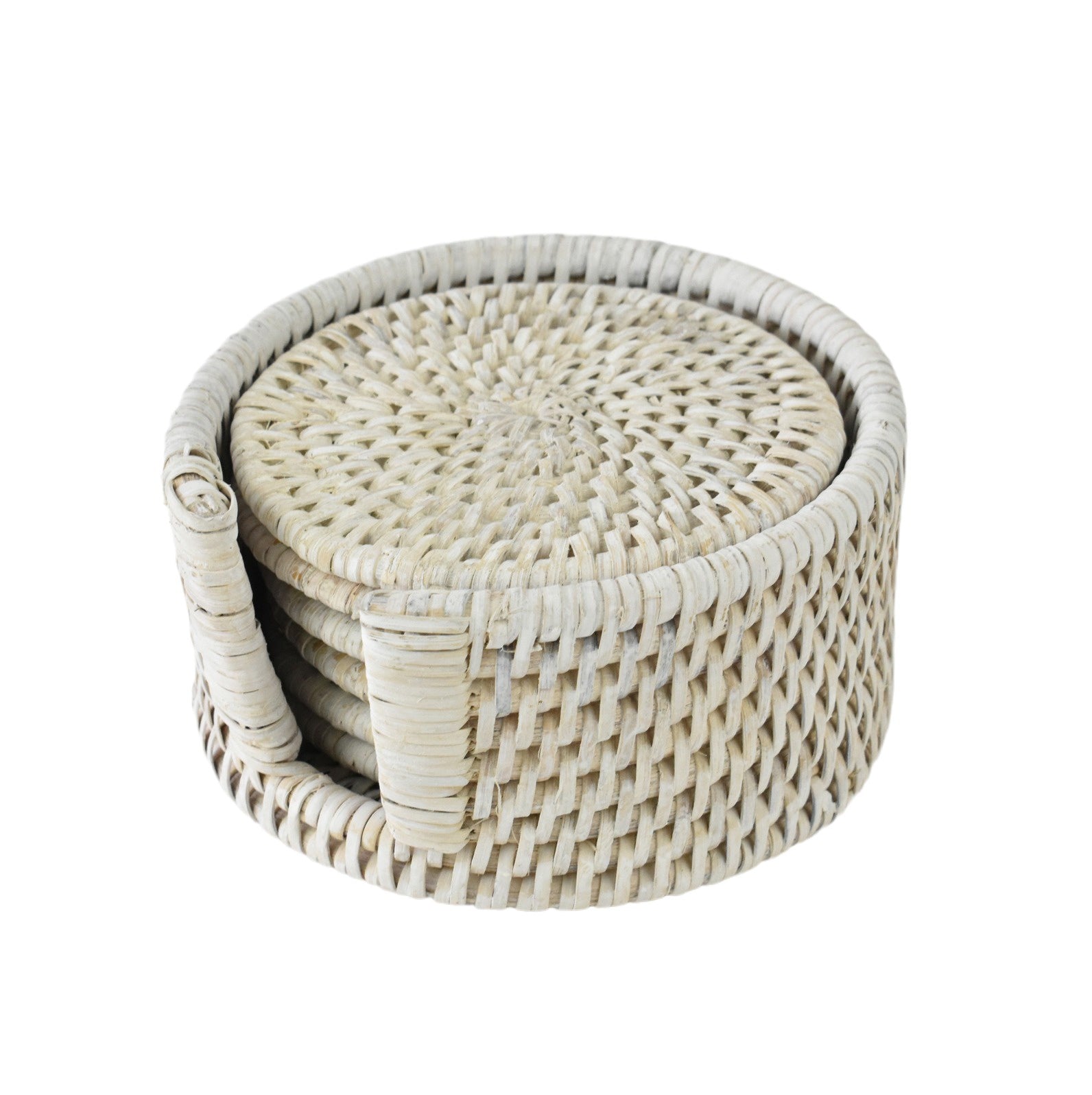 Light Rattan Coasters