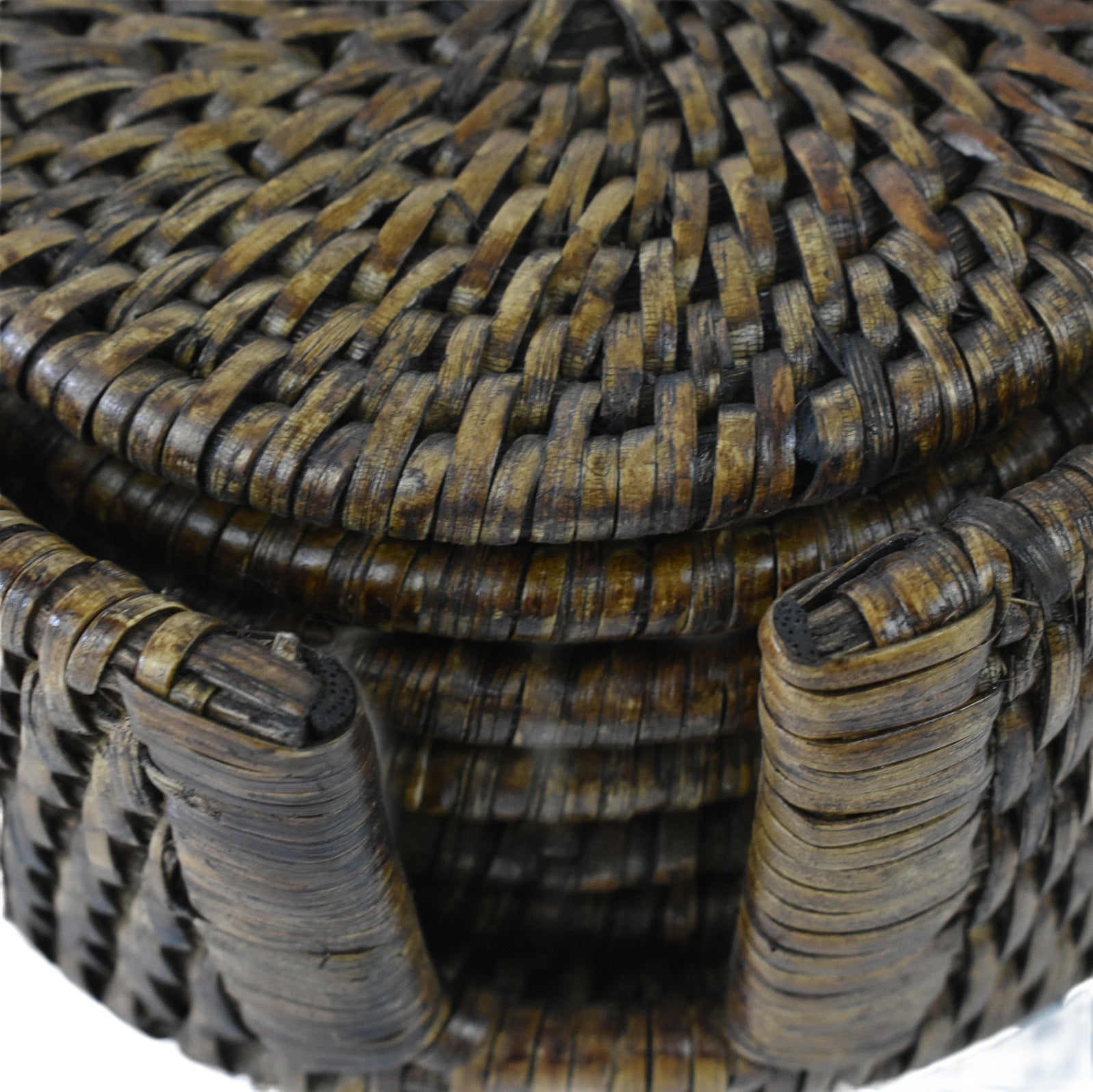 Dark Rattan Coasters