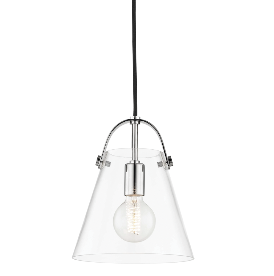 Karin small pendant-Polished Nickel